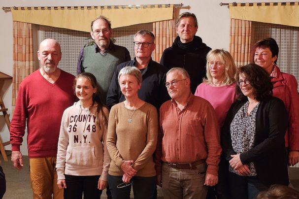 Die neue Vorstandschaft der Bund Naturschutz Ortsgruppe im Städtedreieck