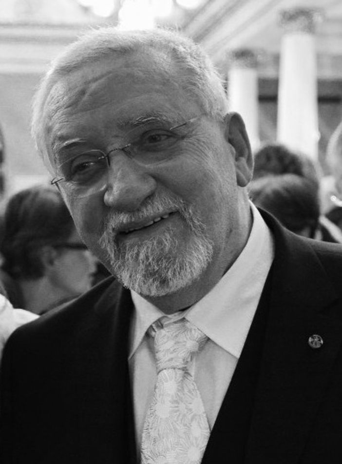 Foto: Hubert Weinzierl bei der 100-Jahr-Feier des BUND Naturschutz 2013, Foto: Toni Mader